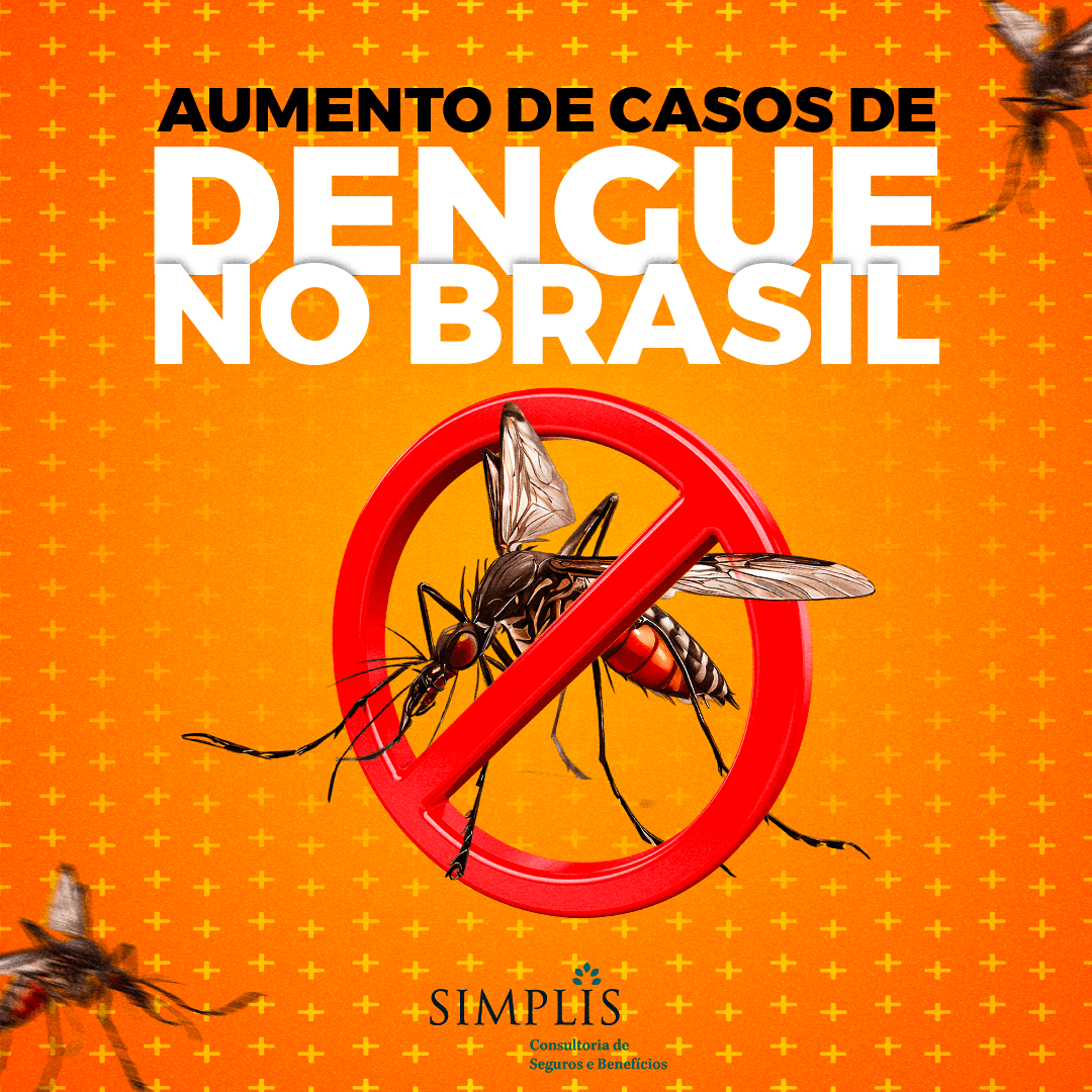 Aumento de casos de Dengue no Brasil